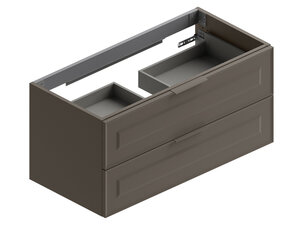 Изображение товара Тумба под раковину Berloni Bagno Suite Vintage 105 см, подвесная/напольная, polvere opaco, SUVBS2C105C/129/SHALAO 129