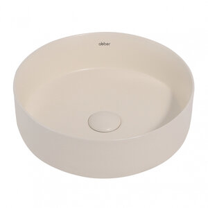 Изображение товара Раковина Abber Bequem AC2108MBE 36x36 см накладная светло-бежевая матовая