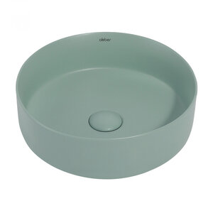 Изображение товара Раковина Abber Bequem AC2108MCG 36 х 36 см, накладная, светло-зеленая матовая