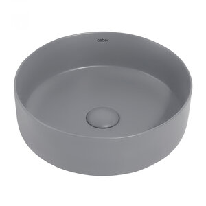 Изображение товара Раковина Abber Bequem AC2108MG 36 х 36 см, накладная, серая матовая