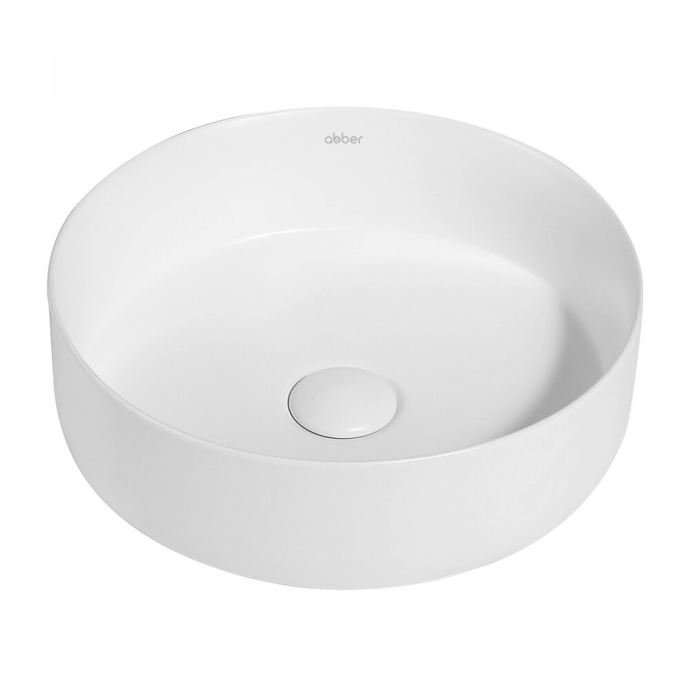 Изображение товара Раковина Abber Bequem AC2108MW 36x36 см накладная белая матовая