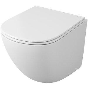 Изображение товара Подвесной безободковый унитаз Owl 1975 Vind Cirkel-H торнадо микролифт белый
