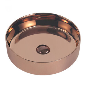 Изображение товара Раковина Abber Bequem AC2109RG 40 х 40 см, накладная, розовое золото