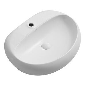 Изображение товара Раковина Abber Bequem AC2112MW 64 х 44 см, накладная, белая матовая