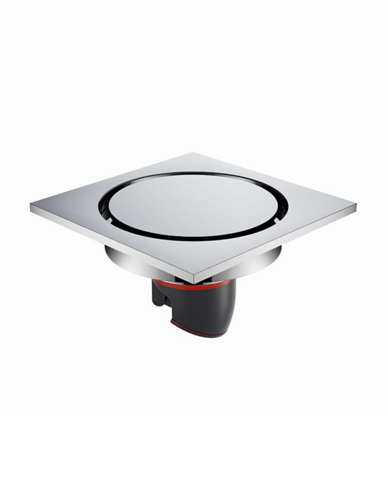Изображение товара Душевой трап Orange, 10 х 10 см, хром, OT01-003cr