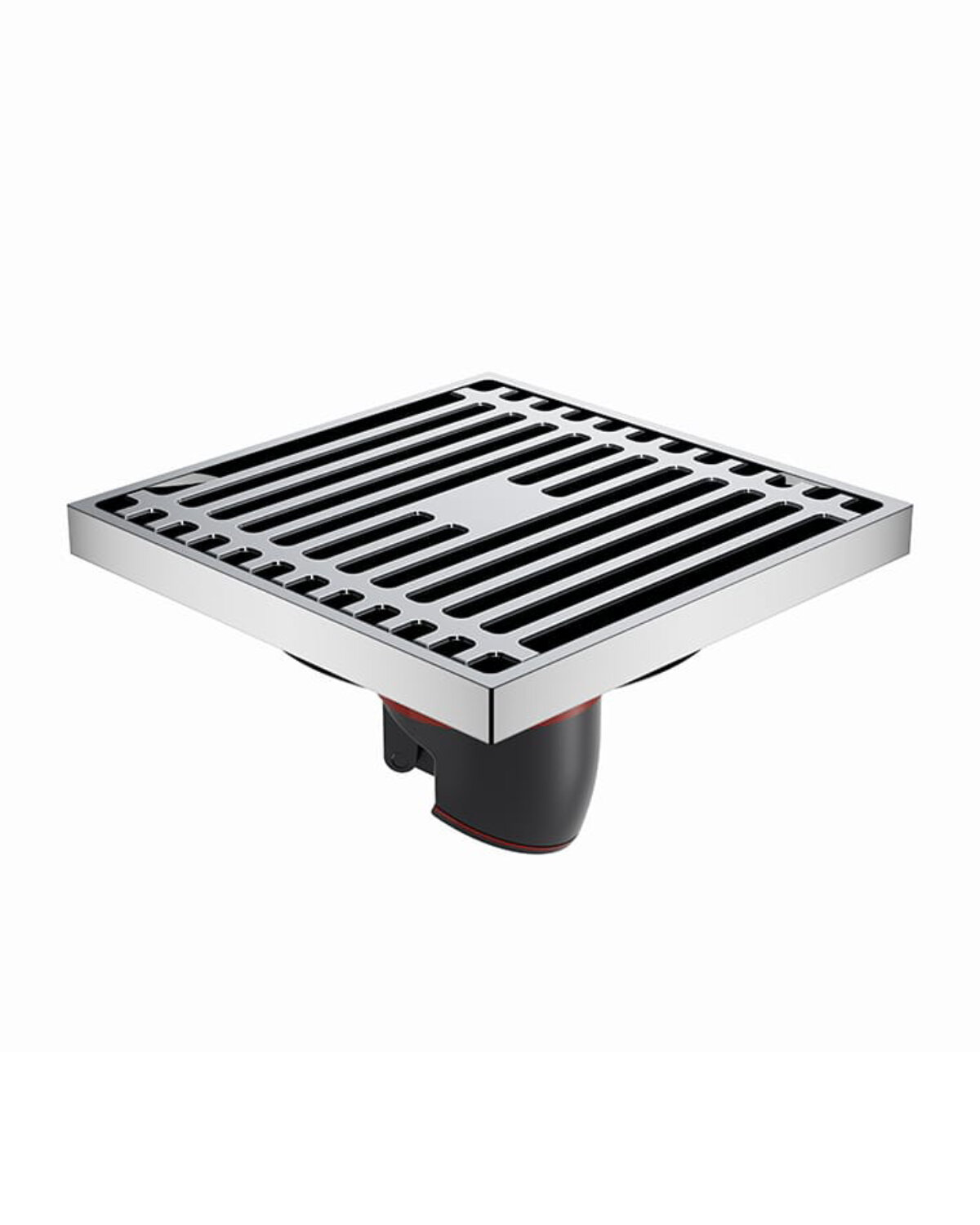 Изображение товара Душевой трап Orange OT01-005cr 10x10 см хром латунь Германия