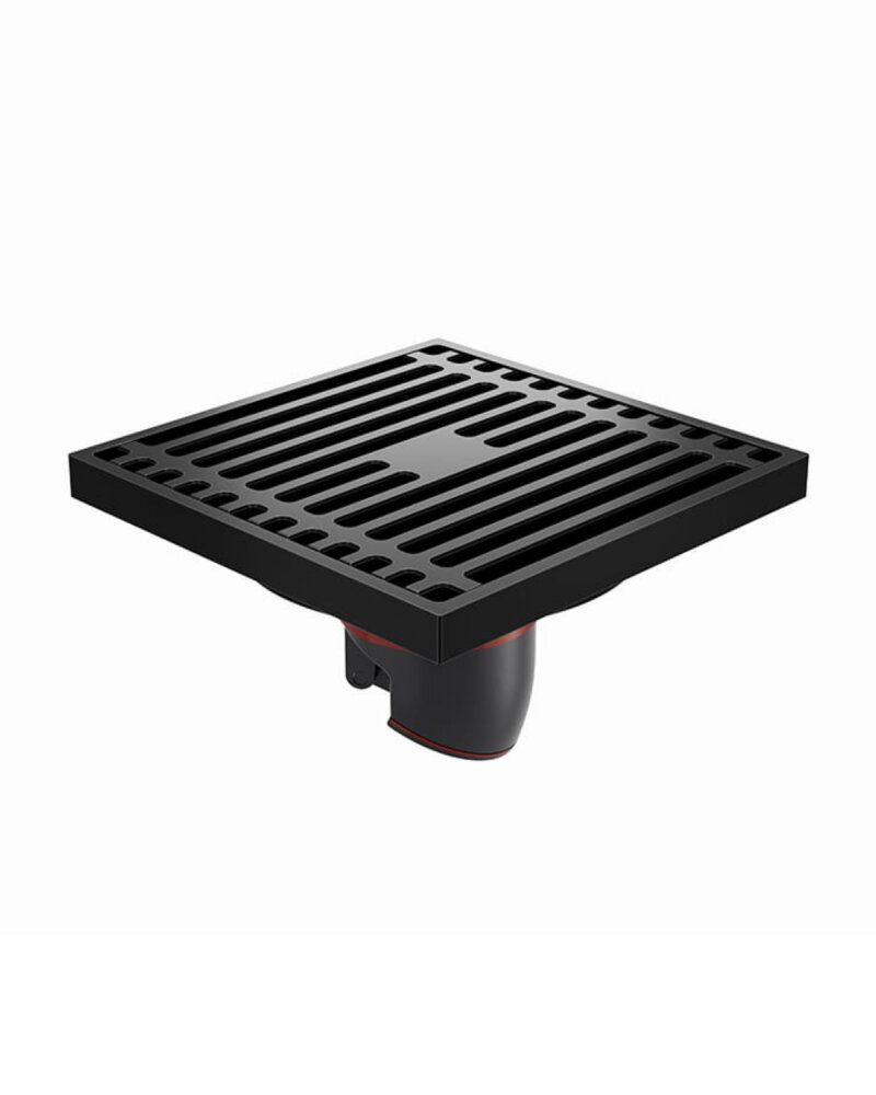 Изображение товара Душевой трап Orange OT01-005b 10х10 см черный