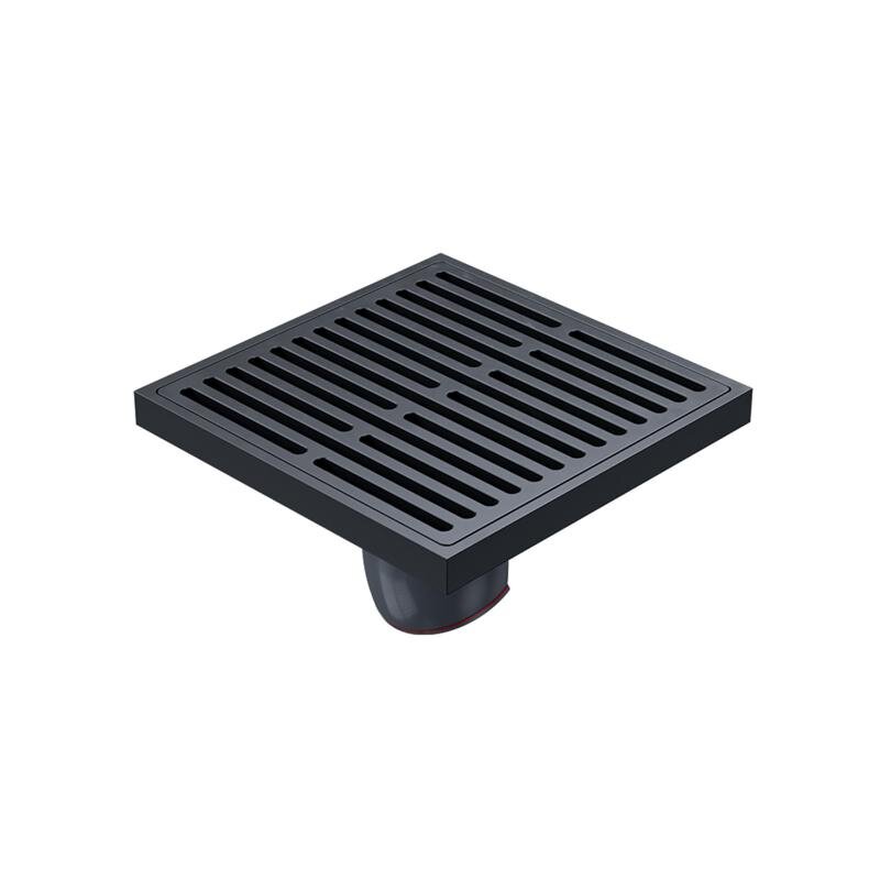 Изображение товара Душевой трап Orange,OT01-007b 10 х 10 см, черный