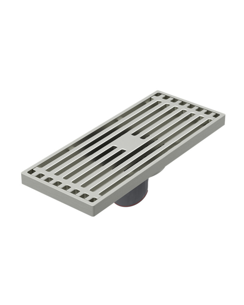 Изображение товара Душевой трап Orange OT01-009ni 20 х 8 см, никель, латунь, Германия