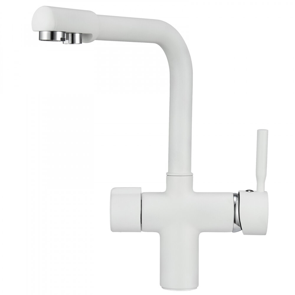 Изображение товара Смеситель для кухонной мойки Granula GR-2088 Арктик с подключением к фильтру