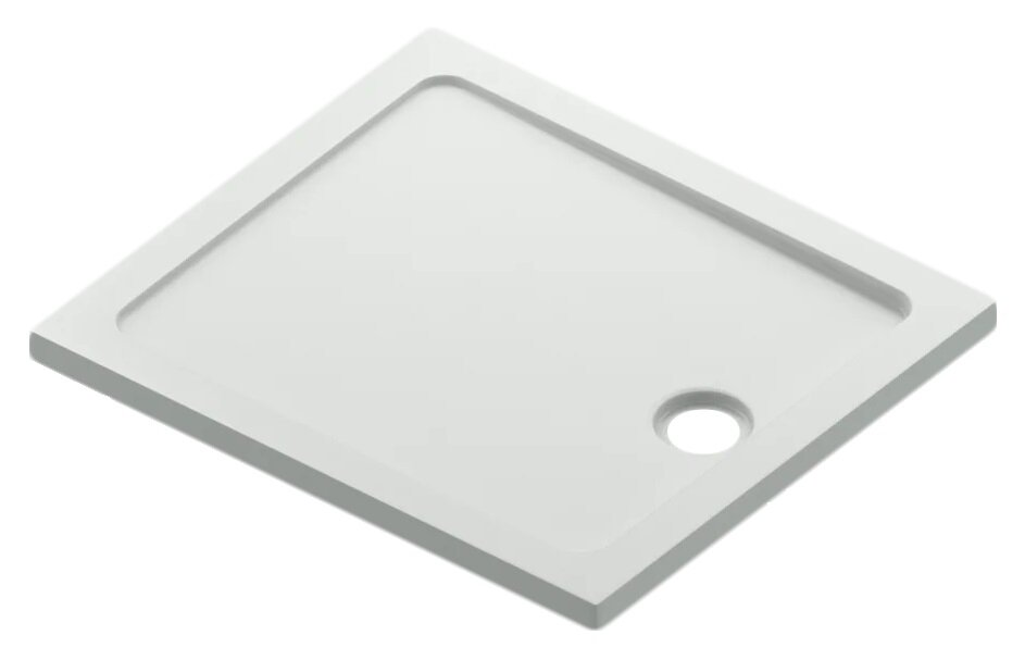 Изображение товара Душевой поддон Bas Олимпик 80 х 90 см прямоугольный акрил белый