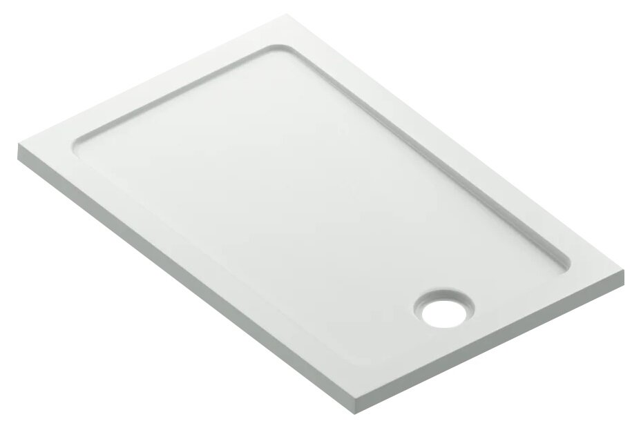 Изображение товара Душевой поддон Bas Олимпик 110х80 см прямоугольный акрил низкий белый