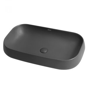 Изображение товара Раковина Abber Rechteck AC2210MG 71 x 41 см, накладная, серый матовый