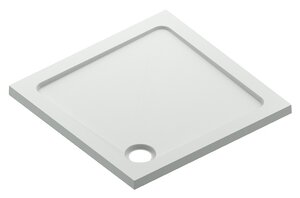 Изображение товара Душевой поддон квадратный Bas Форум 100х100 см акрил низкий белый Изображение товара Душевой поддон квадратный Bas Форум 100х100 см акрил низкий белый