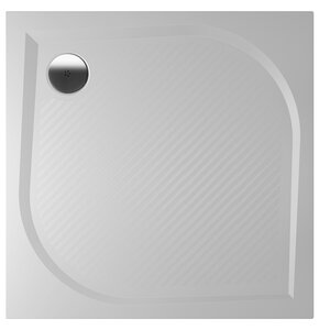 Изображение товара Поддон душевой Riho Kolping 80 x 80 см, DB20, из искусственного камня с сифоном и ножками
