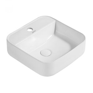 Изображение товара Раковина Abber Rechteck AC2215 39 х 39 см, накладная, белая
