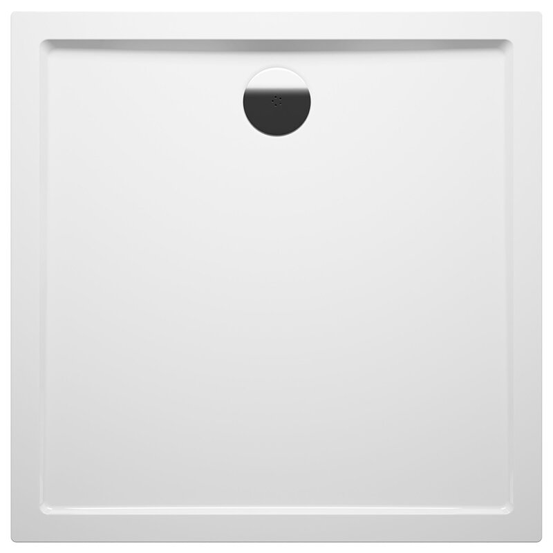 Изображение товара Поддон душевой акриловый Riho Davos 100x100 см низкий с ножками и экраном