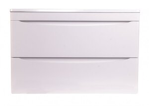 Изображение товара Тумба под раковину Style Line Бергамо мини 90 антискрейтч Plus, 90 см, подвесная, белый, СС-00002364