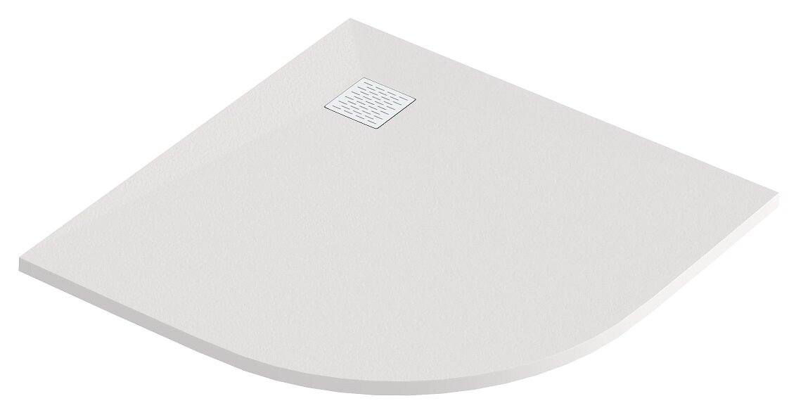 Изображение товара Душевой поддон Bas Essentia ЛП00186 100x100 см литьевой мрамор белый