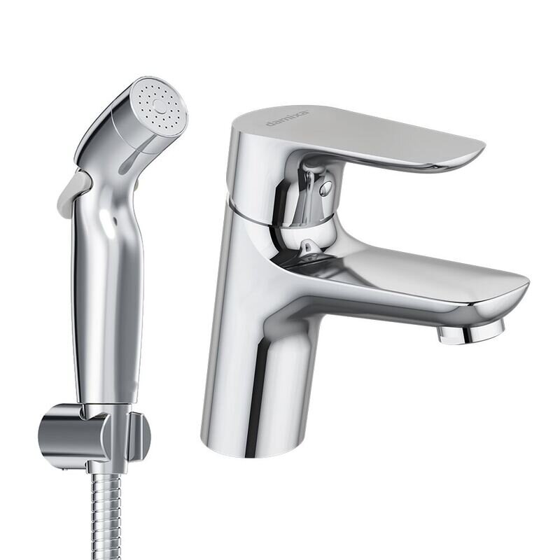 Изображение товара Damixa Jupiter 770300001: смеситель с гигиеническим душем, хром