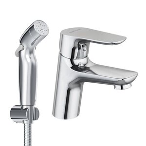 Изображение товара Смеситель для раковины Damixa Jupiter 770300001, с гигиеническим душем, хром