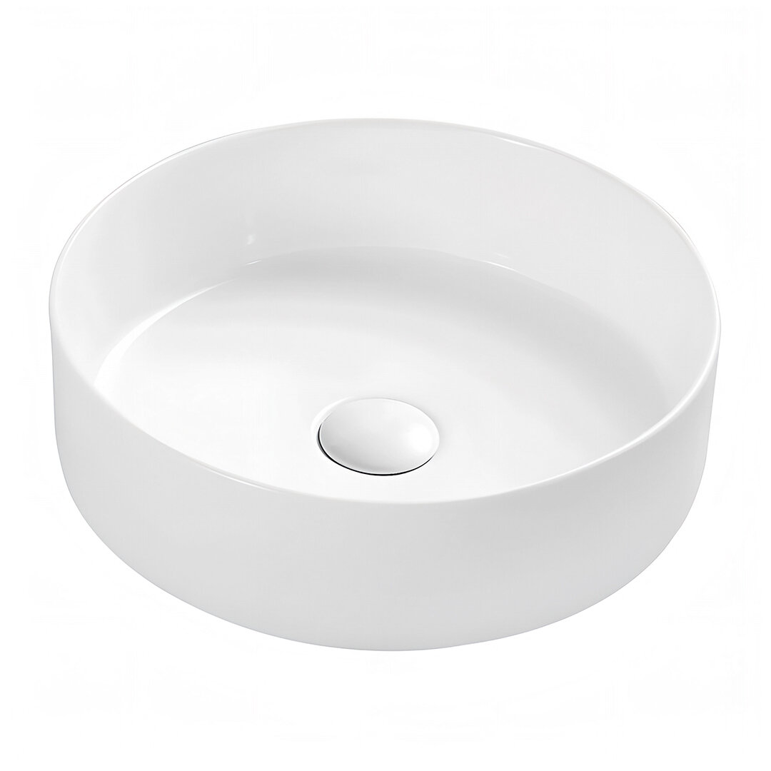 Изображение товара Раковина DQ Matrix DT1391516, 35.5 см, фарфор, накладная, цвет белый Изображение товара Раковина DQ Matrix DT1391516, 35.5 см, фарфор, накладная, цвет белый