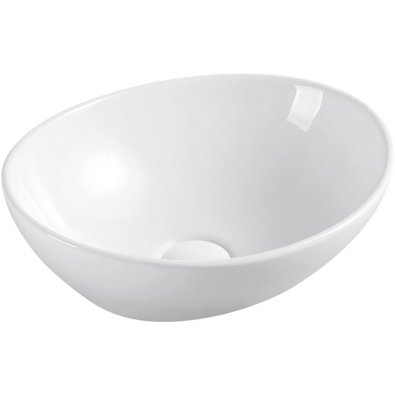 Изображение товара Раковина DQ Matrix DT1390716 41 х 31,5 см, накладная, цвет белый глянцевый