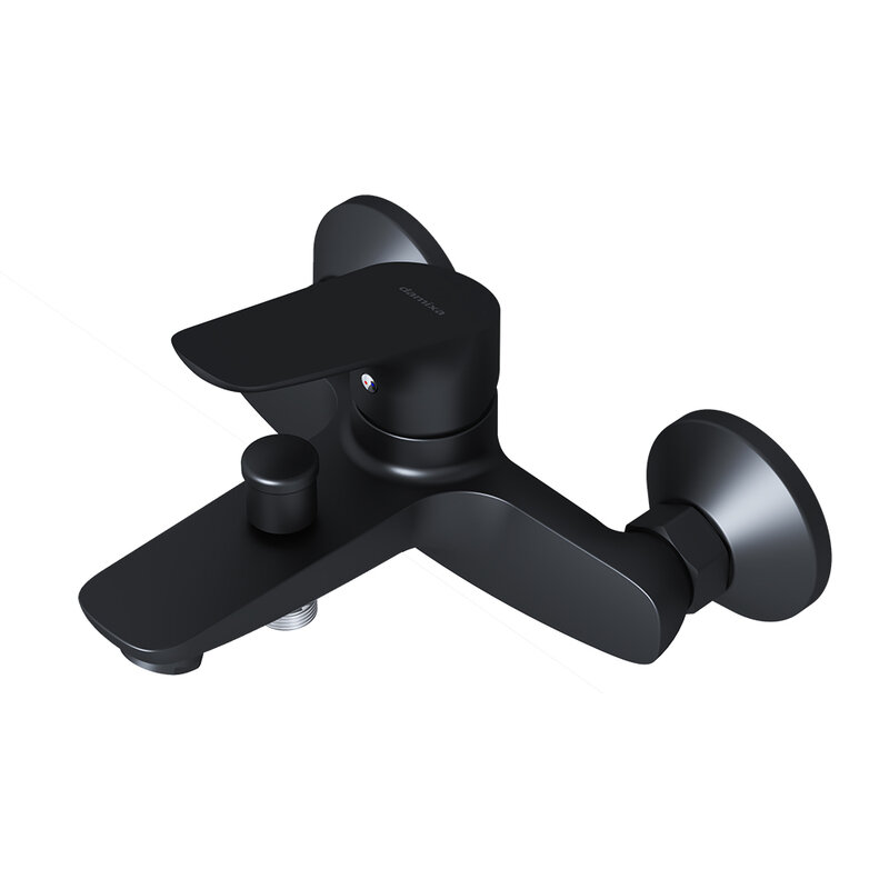 Изображение товара Смеситель для ванны Damixa Jupiter черный матовый 771000301, однорычажный