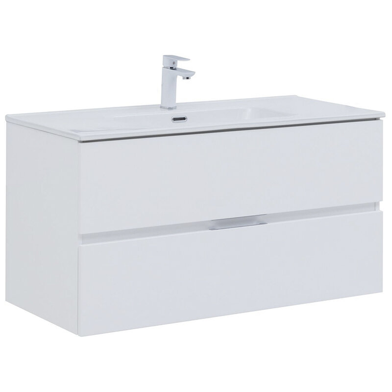 Изображение товара Тумба под раковину Aquanet Алвита New 100 см с двумя ящиками