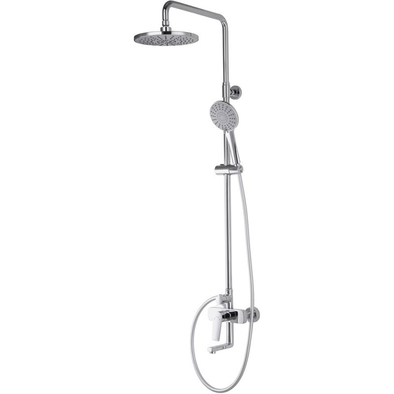 Изображение товара Душевая система DQ Bayern.Furth DA1523701B18, с изливом, цвет хром