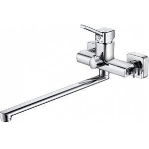 Изображение товара Смеситель D&K Rhein.Dusseldorf DA1493301, для ванны и душа, с душевым гарнитуром, цвет хром глянцевый