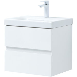 Изображение товара Тумба под раковину Aquanet Беркли 60 см подвесная with 2 ящика белая