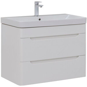 Изображение товара Тумба под раковину Aquanet София 80 см, подвесная, цвет белый, 274002