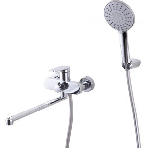 Изображение товара Смеситель DQ Bayern.Furth DA1523301 для ванны и душа, с душевым гарнитуром, цвет хром