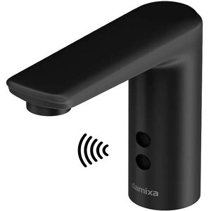 Изображение товара Смеситель для раковины Damixa Jupiter 770290300 сенсорный, черный матовый