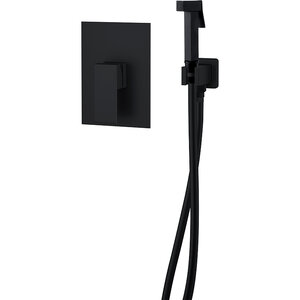 Изображение товара Гигиенический душ D&K Bayern.Liszt, DA1515005, со смесителем, черный матовый