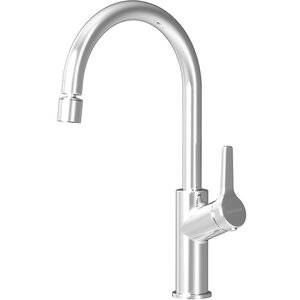 Изображение товара Смеситель Damixa Eclipse 310722000 для кухонной мойки, с двухрежимным регулируемым аэратором, хром