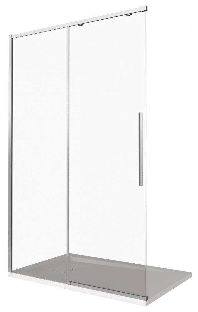Изображение товара Душевая дверь Good Door Idea WTW-110-C-CH 110х195 см раздвижная прозрачное стекло хром профиль