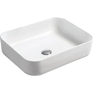 Изображение товара Раковина SantiLine, накладная, 50 х 39 см, цвет белый матовый, SL-1051MW