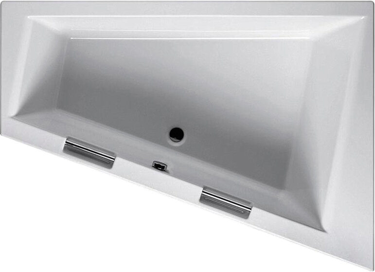 Изображение товара Акриловая ванна Riho Doppio 180x130 см, левая/правая, угловая, белая
