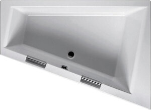Изображение товара Ванна акриловая Riho Doppio 180 x 130 см, цвет белый, левая/правая