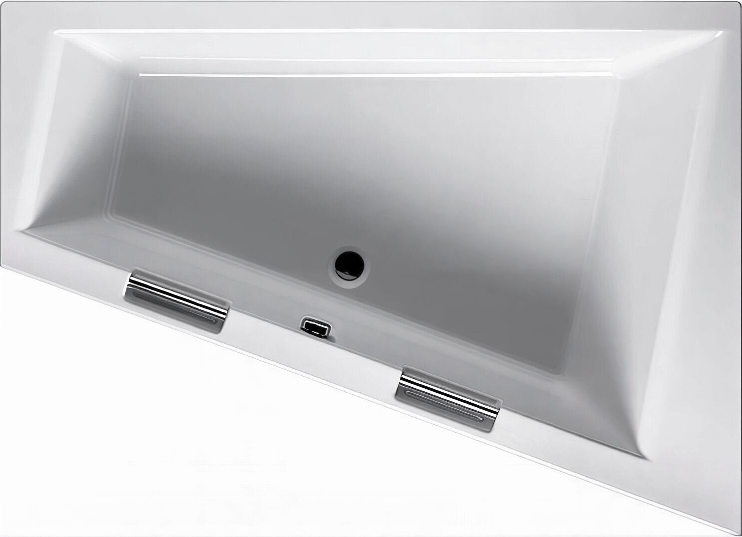 Изображение товара Ванна Riho Doppio BA 91 L/R 180x130 см левая/правая, белая Изображение товара Ванна Riho Doppio BA 91 L/R 180x130 см левая/правая, белая