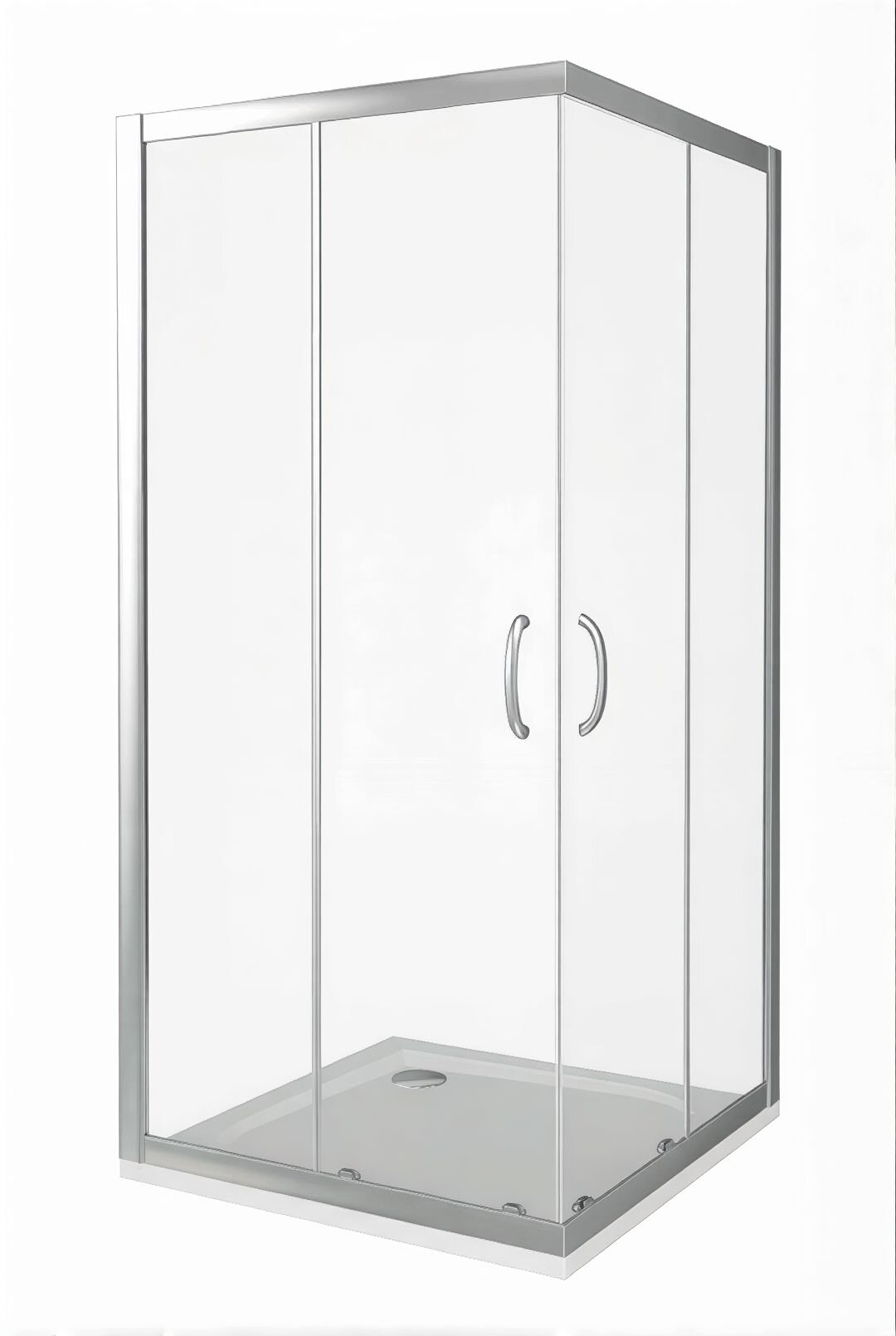 Изображение товара Душевое ограждение Good Door Infinity CR-120-90-C-CH с раздвижными дверями