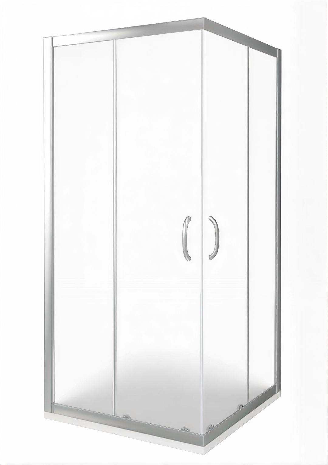 Изображение товара Душевое ограждение Good Door Infinity CR-120-90-G-CH, 120 х 90 х 185 см, стекло матовое, профиль хром, ИН00095