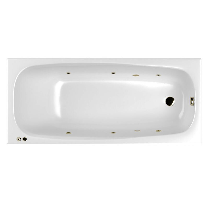 Изображение товара Гидромассажная ванна Whitecross Layla Slim Soft 170x75 см акрил гидромассаж