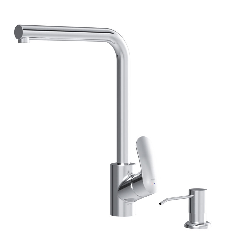 Изображение товара Смеситель кухонный Am.Pm Like F8005D00 с диспенсером хром