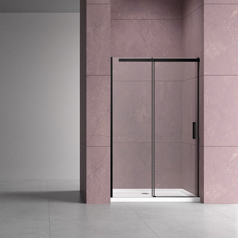 Душевая дверь Vincea Dice, 130 см, раздвижная, стекло прозрачное ...