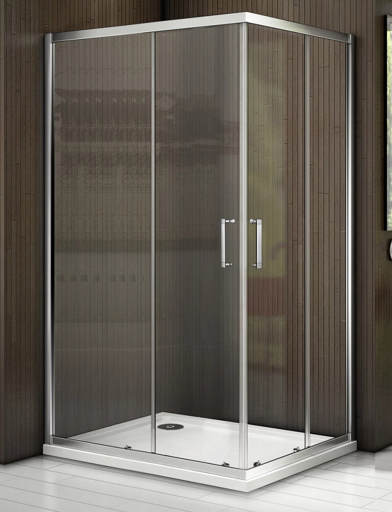 Изображение товара Душевое ограждение Good Door Latte CR-120-90-C-WE, 120x90 см, стекло