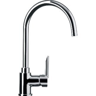 Изображение товара Кухонный смеситель Schock Simi 710227 хром высокий с высоким изливом