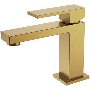 Изображение товара Смеситель для раковины Boheme Qubic 471-BR, цвет Bronze